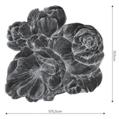 Brassica Dark – Tapeta Koło Standard