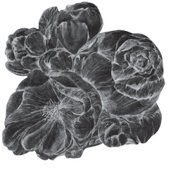 Brassica Dark – Tapeta Koło Standard