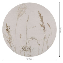 Campo di Avena – Tapeta Koło Standard