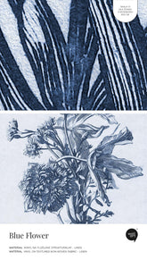 Blue Flower – Próbka Tapety