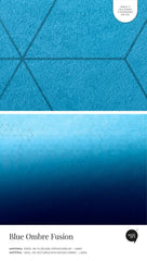 Blue Ombre Fusion – Próbka Tapety