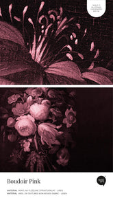 Boudoir Pink – Próbka Tapety
