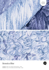 Brassica Blue – Próbka Tapety