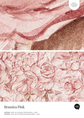 Brassica Pink – Próbka Tapety
