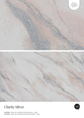 Clarity Silver – Próbka Tapety