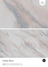 Clarity Silver – Próbka Tapety
