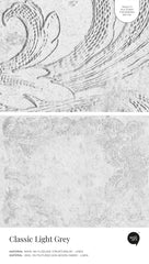 Classic Light Grey – Próbka Tapety