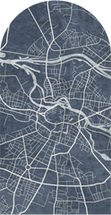 Breslau Blue – Tapeta Łuk Standard