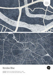 Breslau Blue – Próbka Tapety
