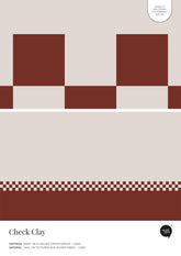 Check Clay – Próbka Tapety