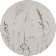 Campo di Avena – Tapeta Koło Standard
