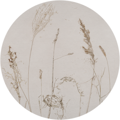 Campo di Avena – Tapeta Koło Standard