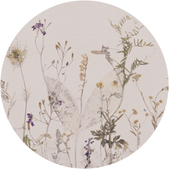 Campo di Erbe – Tapeta Koło Standard