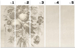 Boudoir Greige – Tapeta w rolkach
