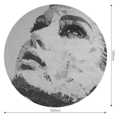 Audrey – Tapeta Koło Standard