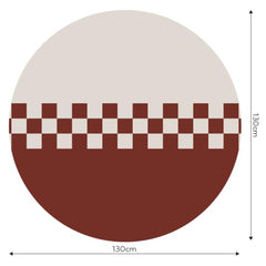 Check Clay – Tapeta Koło Standard