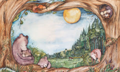 Bears Family – Tapeta w rolkach