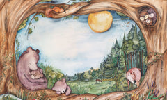 Bears Family – Tapeta w rolkach