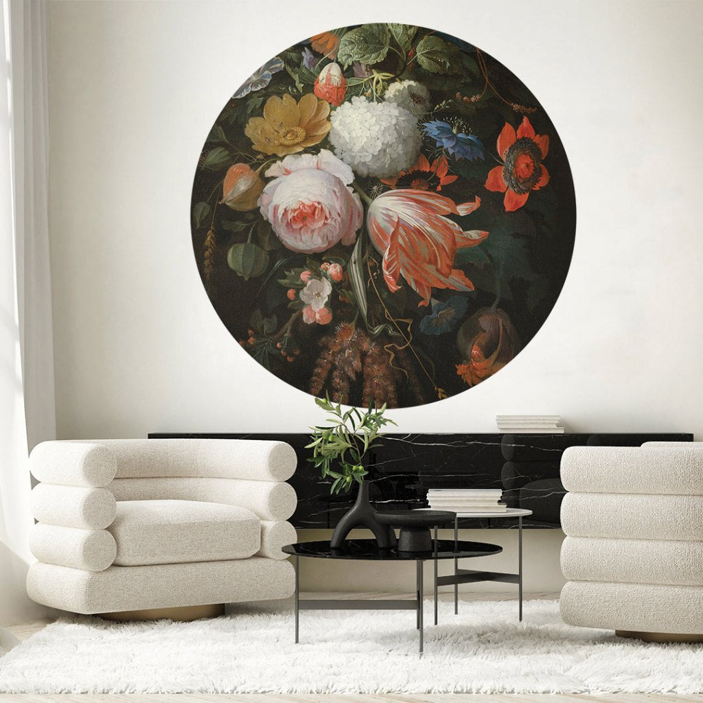 Boudoir – Tapeta Koło Standard