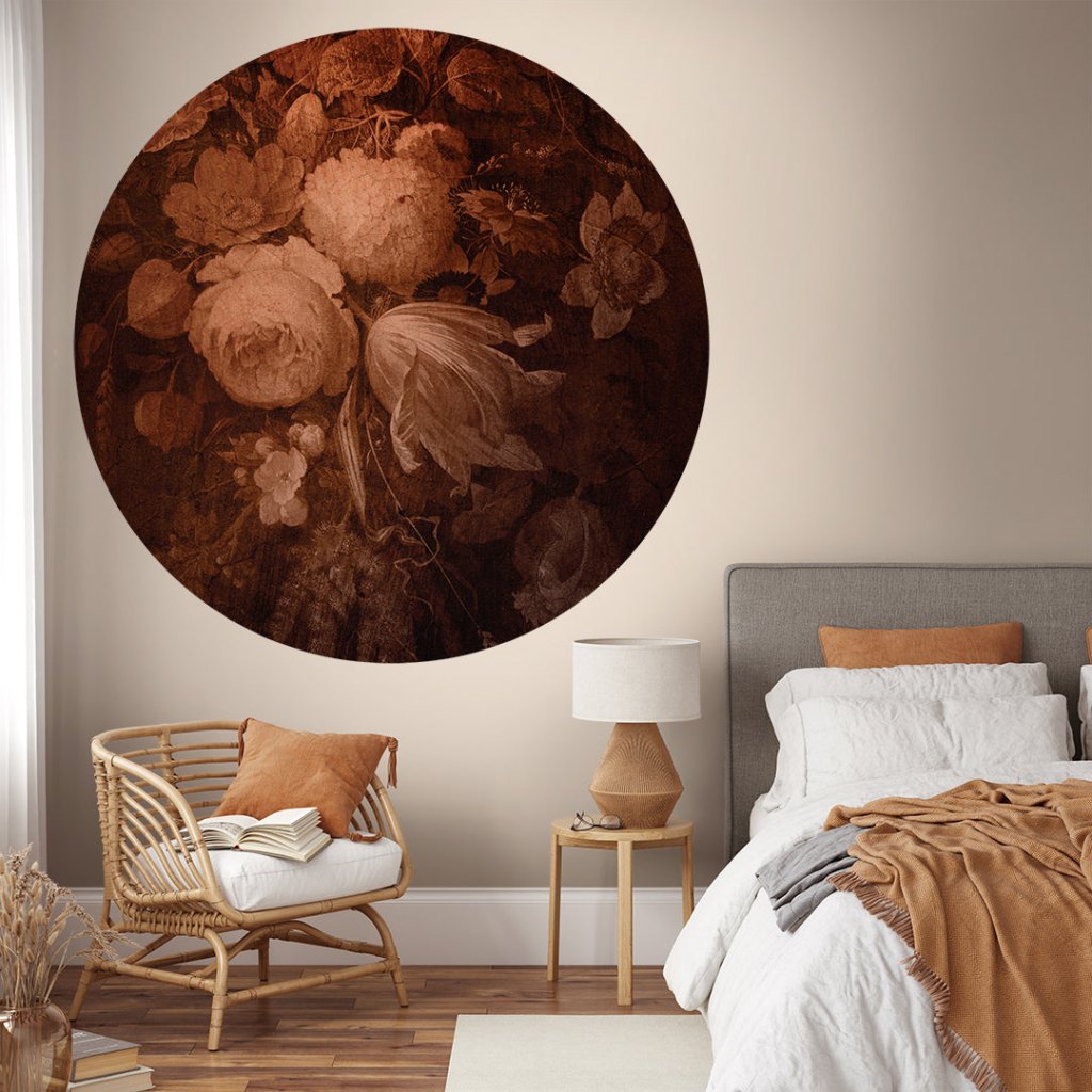Boudoir Ugre – Tapeta Koło Standard