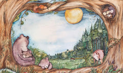 Bears Family – Tapeta na wymiar