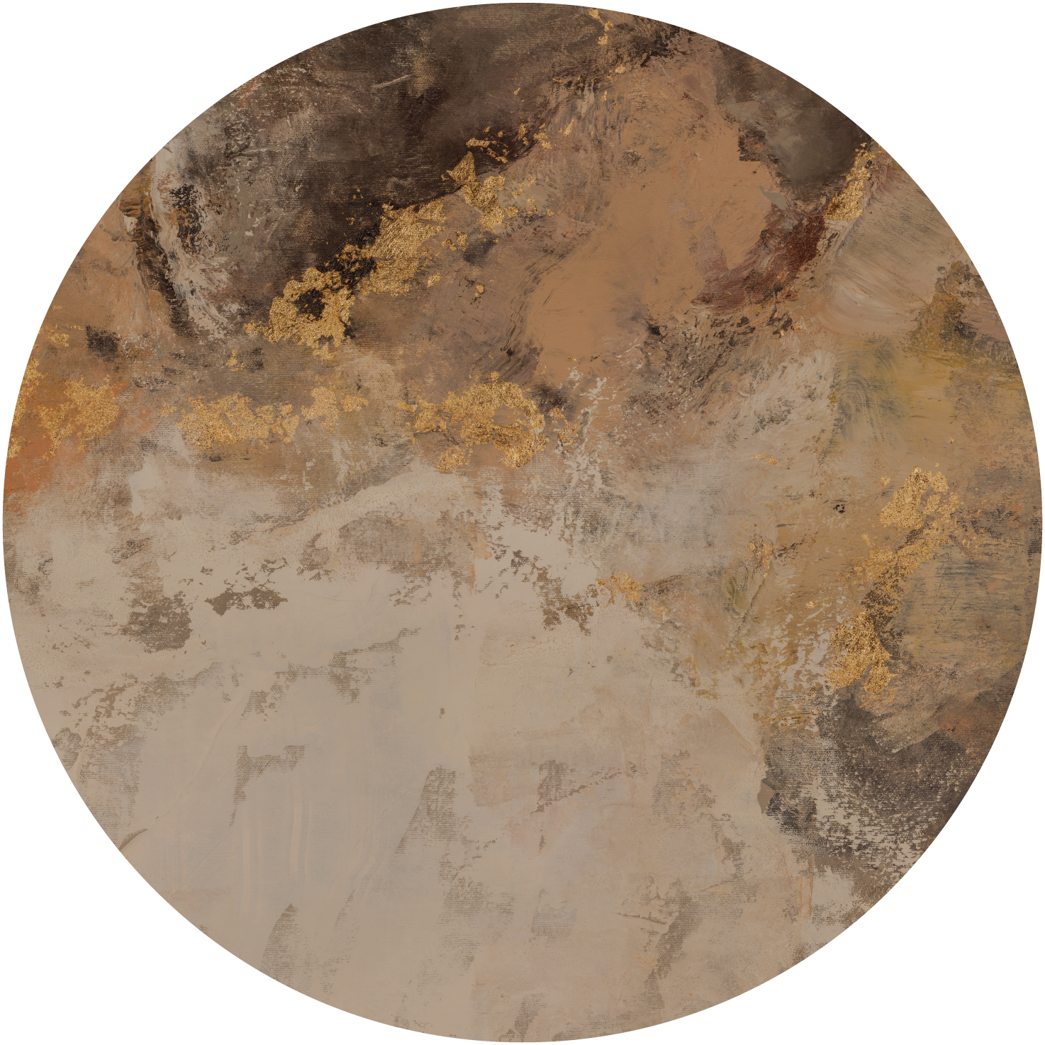Amber – Tapeta Koło Standard
