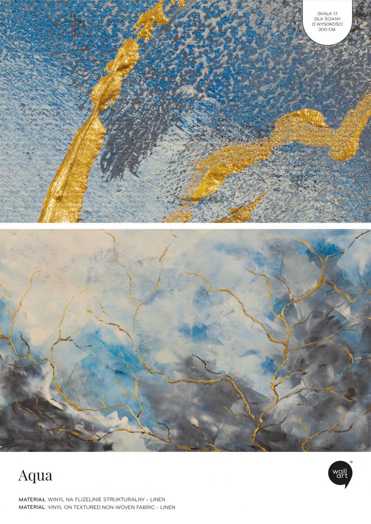 Aqua – Próbka Tapety