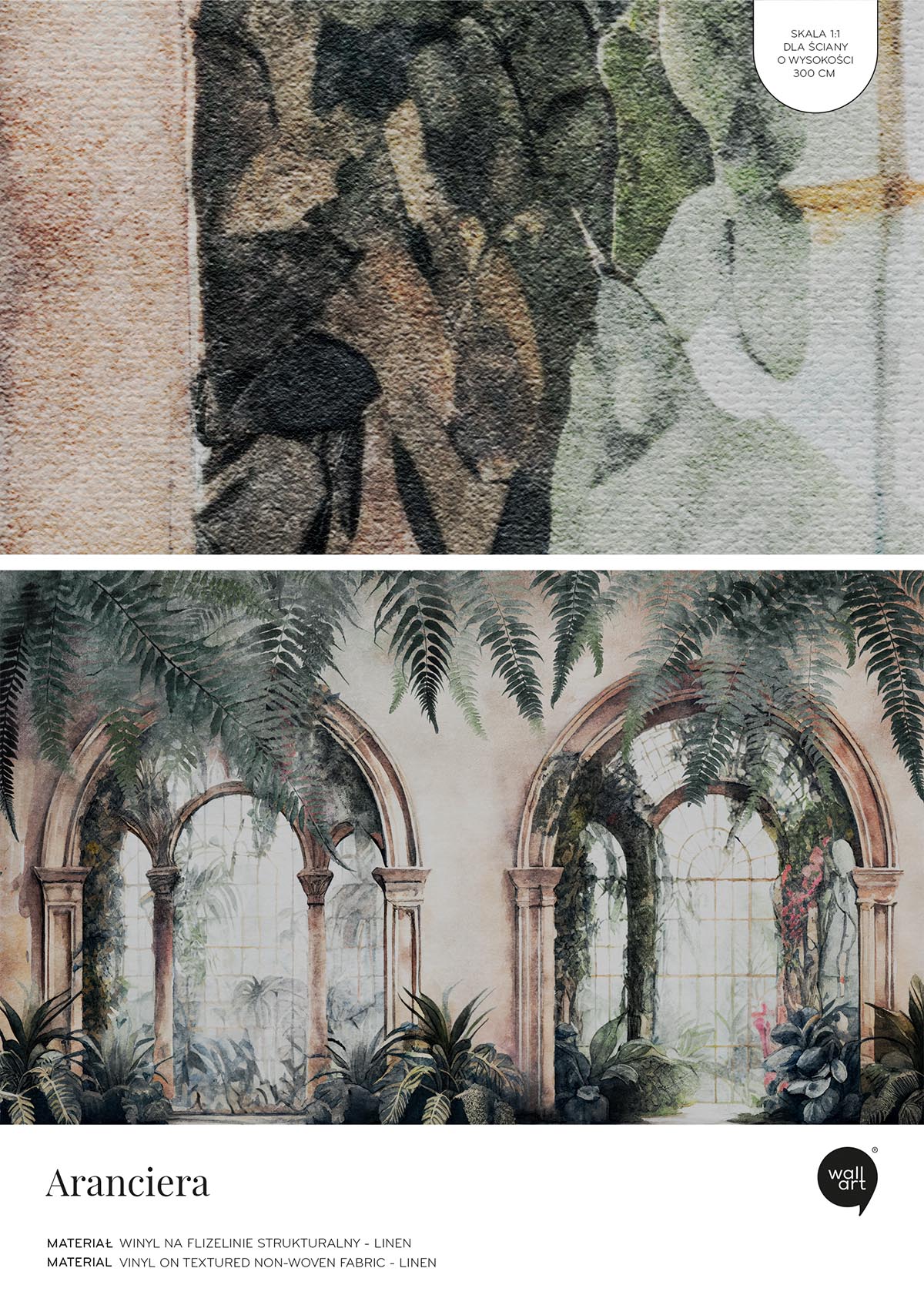Aranciera – Próbka Tapety