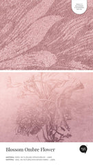 Blossom Ombre Flower – Próbka Tapety