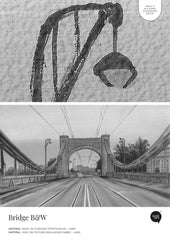 Bridge B&W – Próbka Tapety