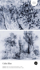 Calm Blue – Próbka Tapety