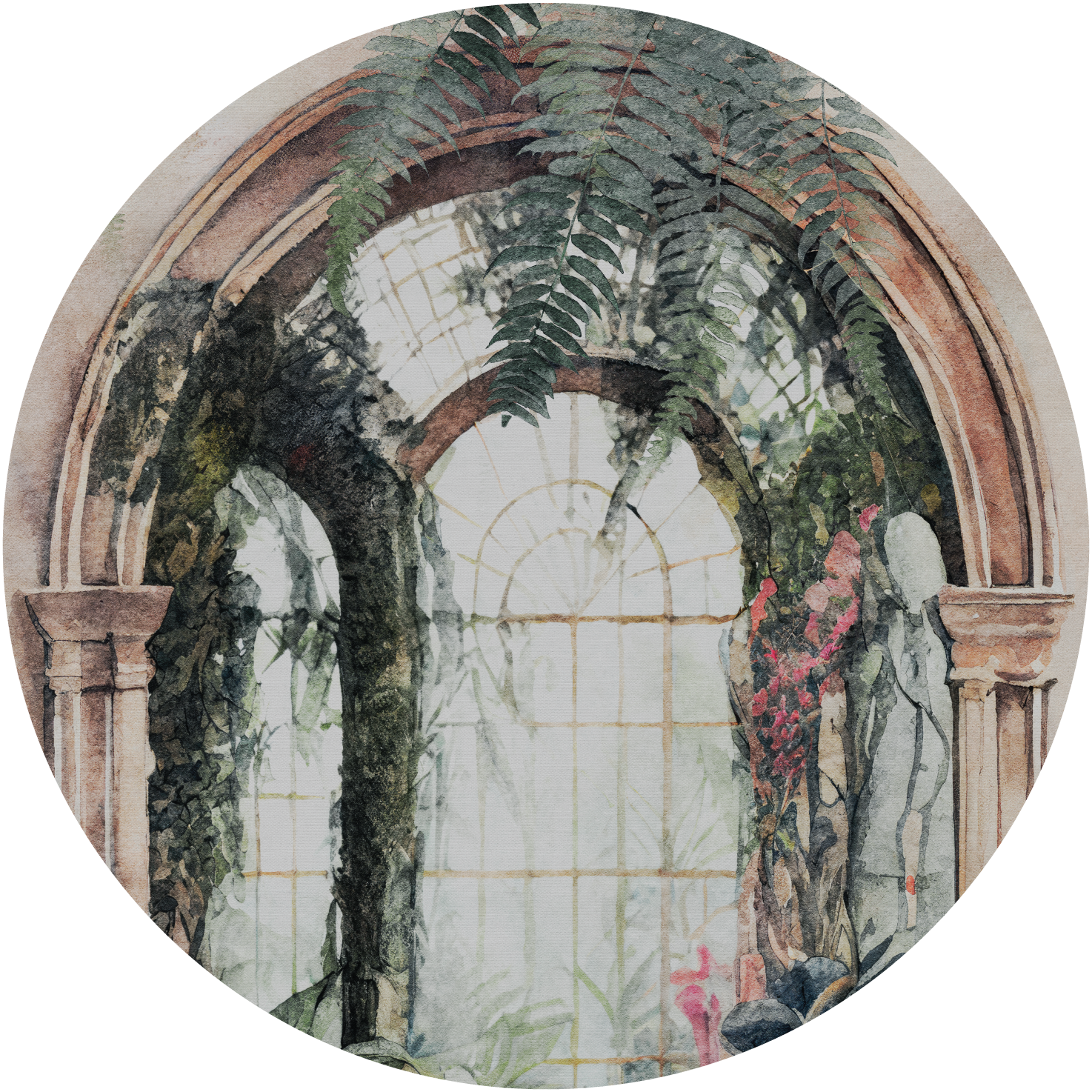 Aranciera – Tapeta Koło Standard