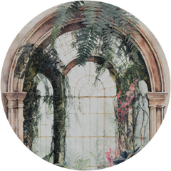 Aranciera – Tapeta Koło Standard