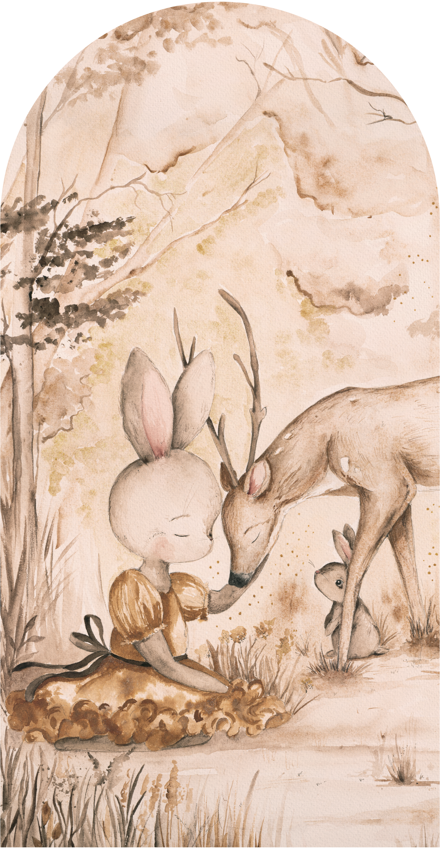 Bambi – Tapeta Łuk Standard