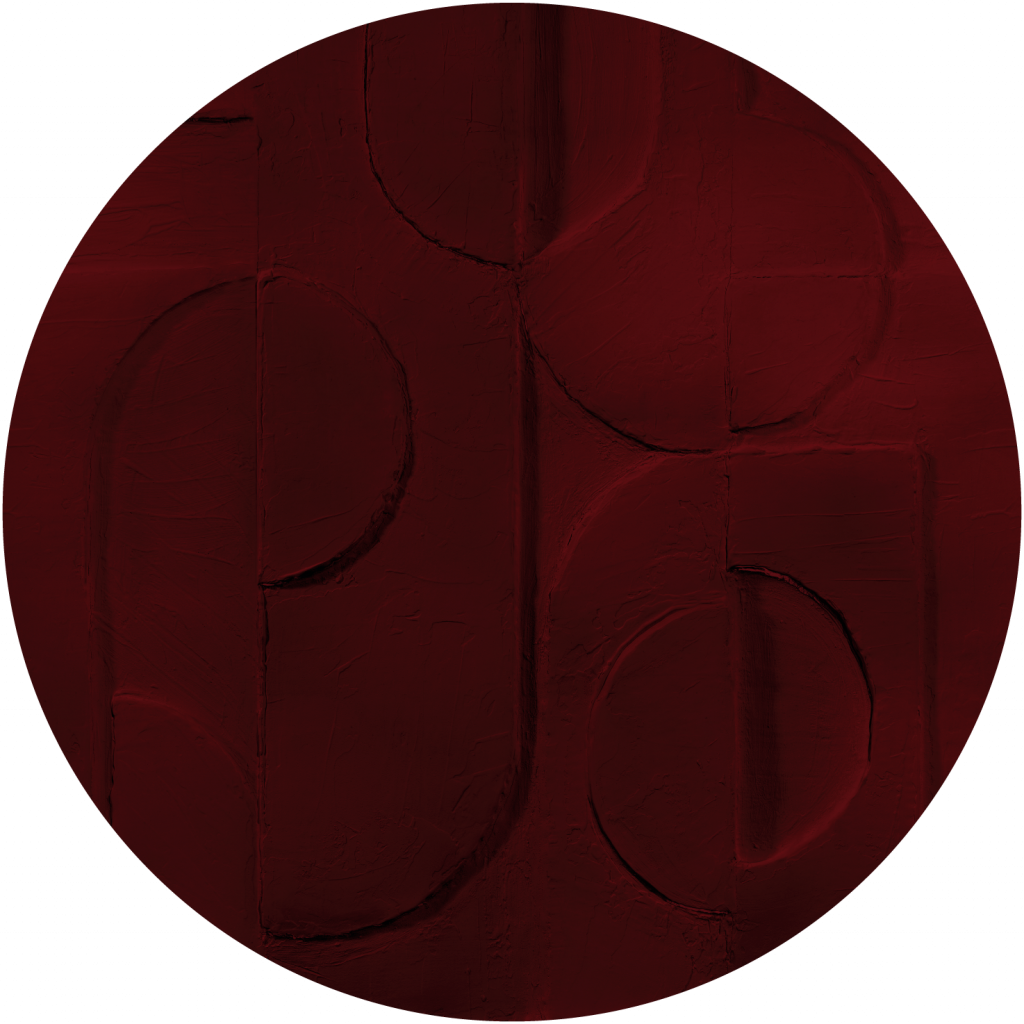 Bene Burgundy – Tapeta Koło Standard