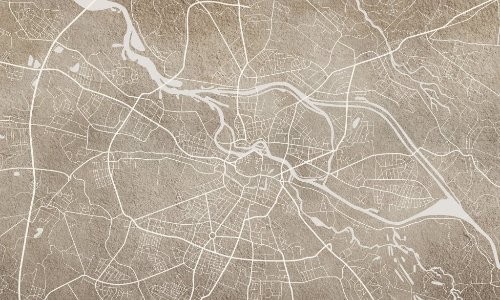 Breslau Beige – Tapeta na wymiar