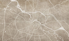 Breslau Beige – Tapeta na wymiar