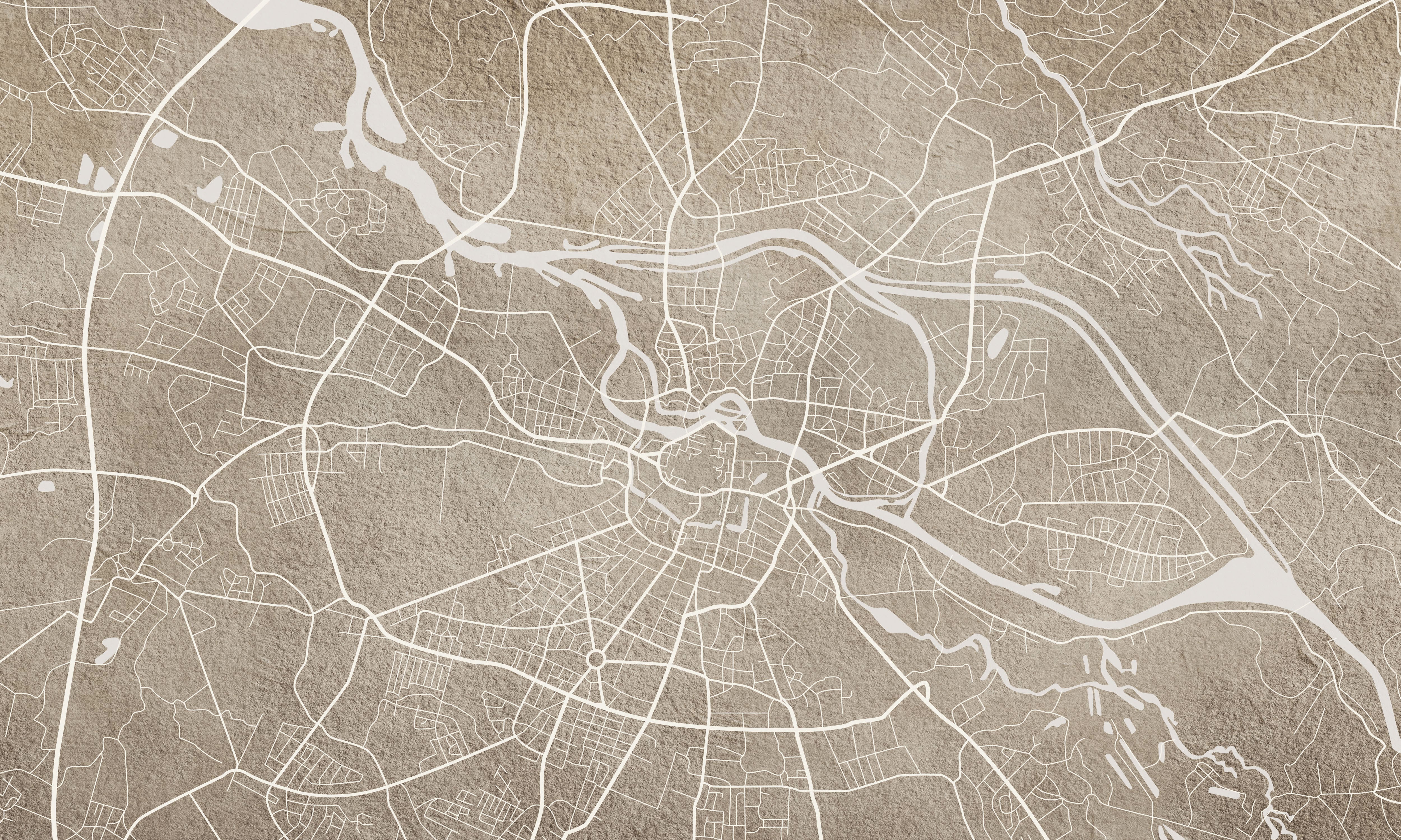 Breslau Beige – Tapeta na wymiar