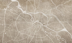 Breslau Beige – Tapeta na wymiar
