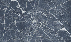 Breslau Blue – Tapeta na wymiar
