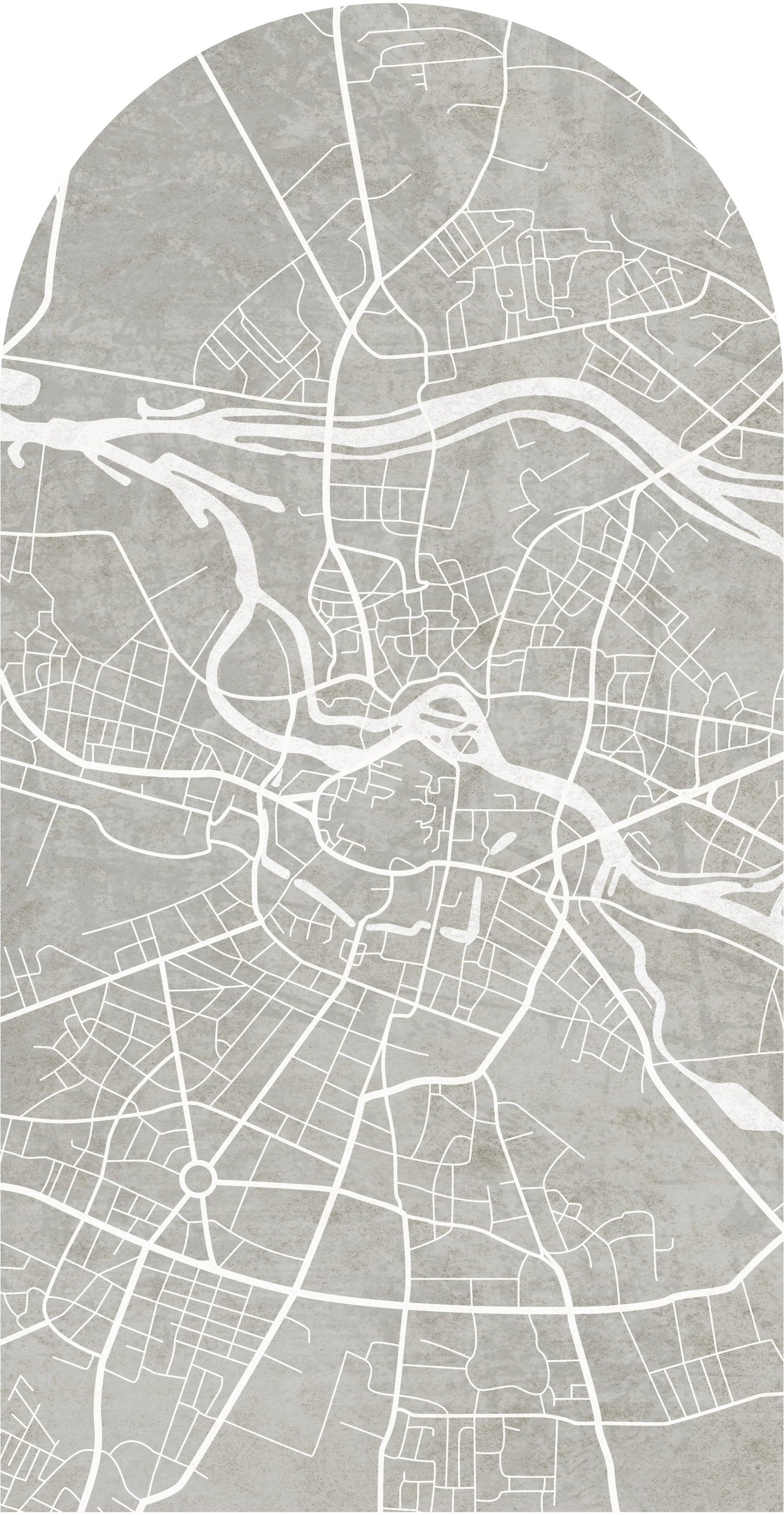 Breslau Grey – Tapeta Łuk Standard