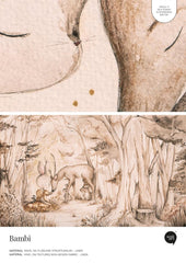 Bambi – Próbka Tapety