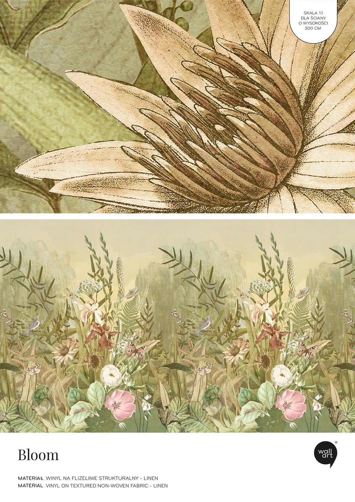 Bloom – Próbka Tapety