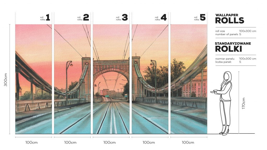 Bridge – Tapeta w rolkach