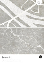 Breslau Grey – Próbka Tapety