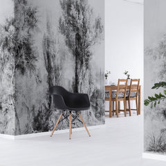 Calm Black and White – Tapeta w rolkach