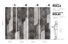 Concrete Crossing – Tapeta w rolkach