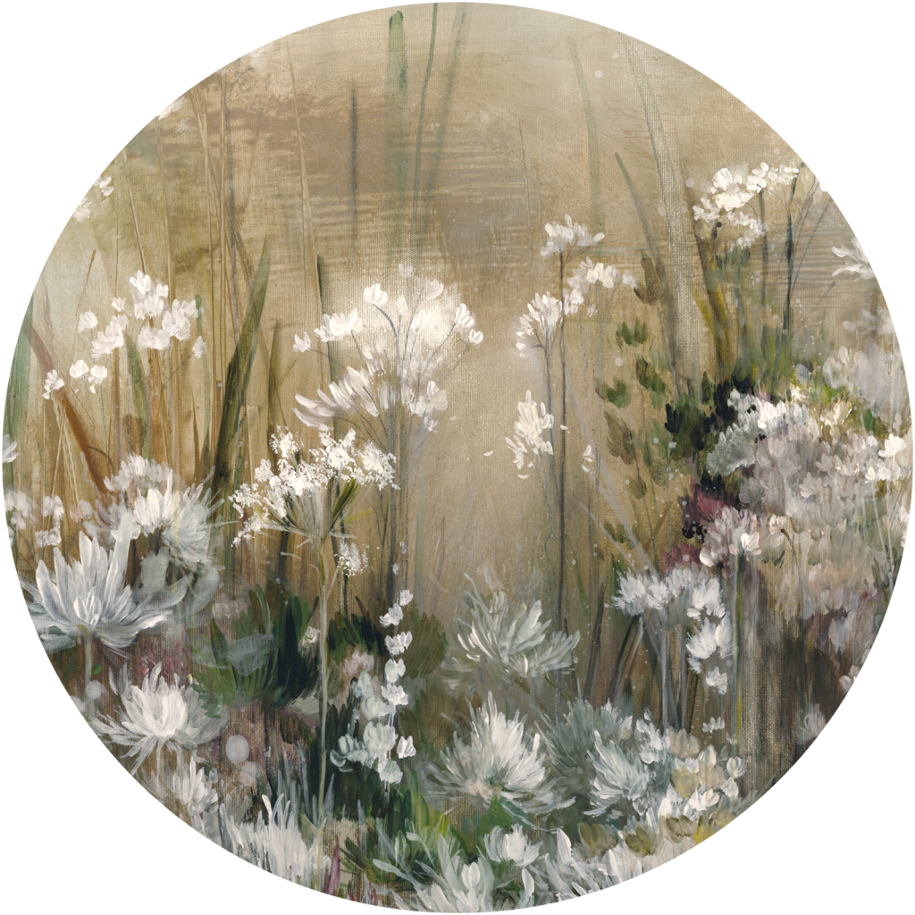 Amarillo – Tapeta Koło Standard