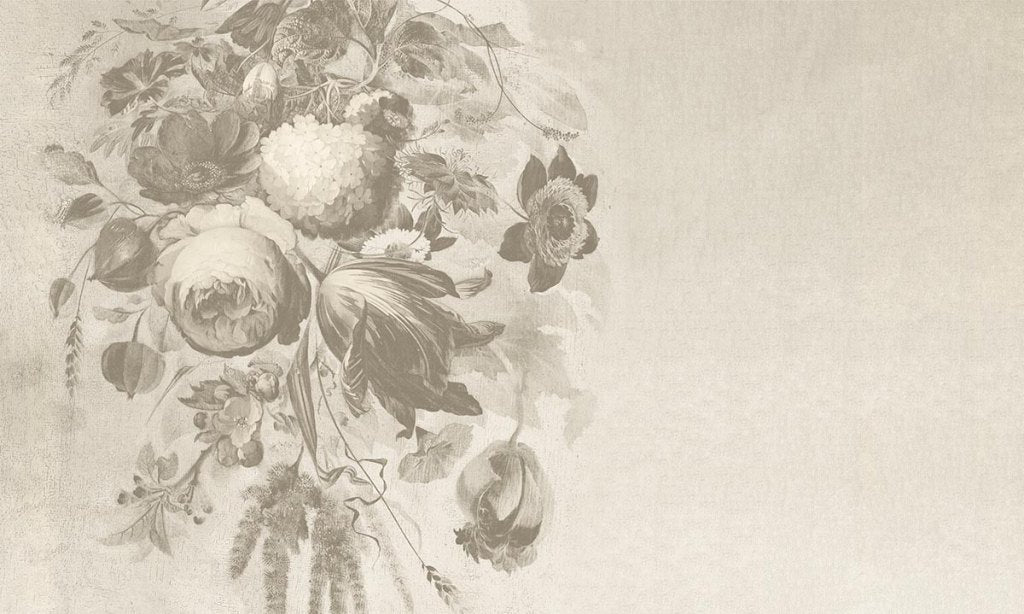 Boudoir Greige – Tapeta w rolkach