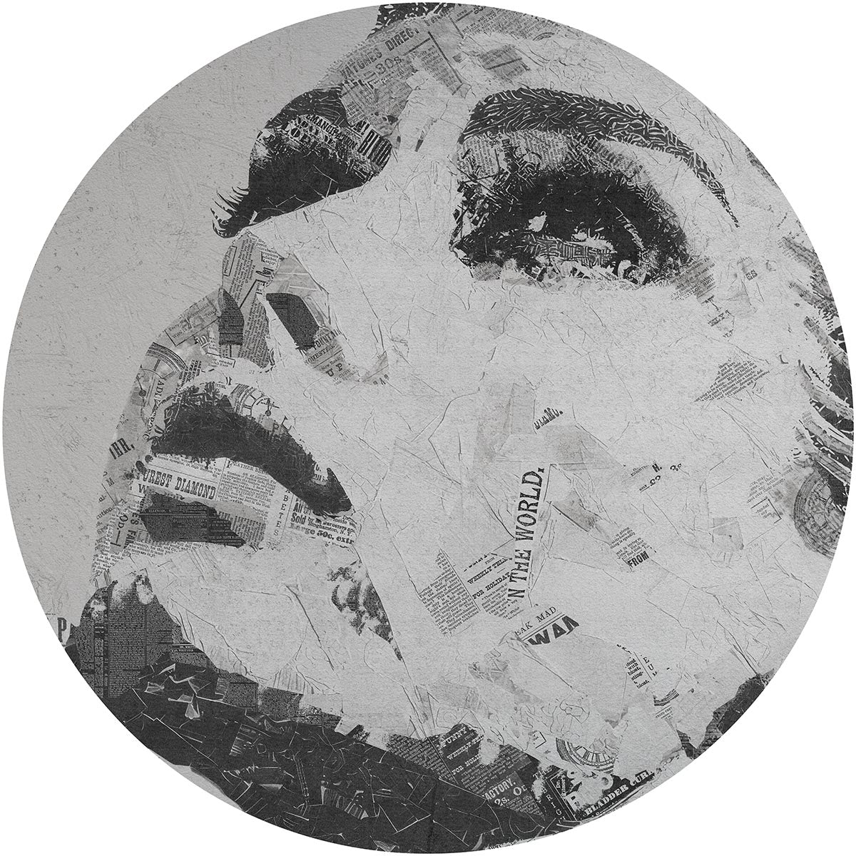 Audrey – Tapeta Koło Standard